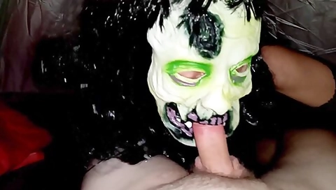 I Met A Witch In The Forest At Night. She Bewitched Me And Took My Sperm For The Potion!